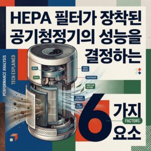 ai thumbnail poster HEPA 필터가 장착된 공기청정기의 성능을 결정하는 6가지 요소 1787754520