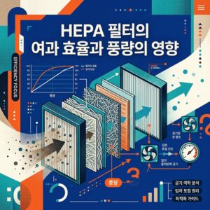ai thumbnail poster HEPA 필터의 여과 효율과 풍량의 영향 1787635990