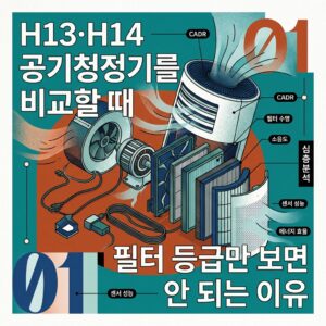 ai thumbnail poster H13·H14 공기청정기를 비교할 때 필터 등급만 보면 안 되는 이유 1788349155